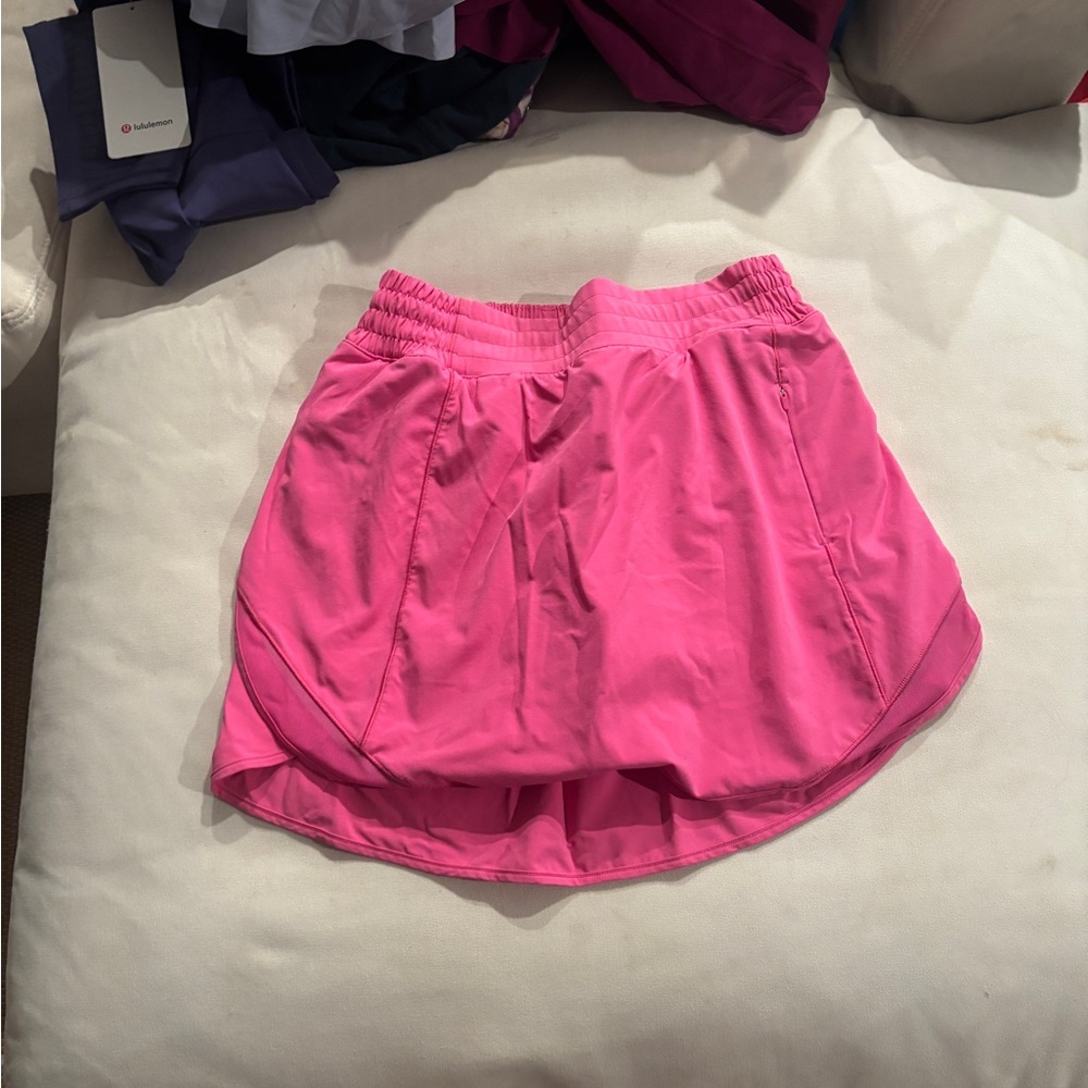 Lululemon Athletica Bright Pink Skirt